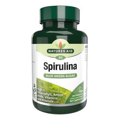 Organic Spirulina 500mg 90 Caps