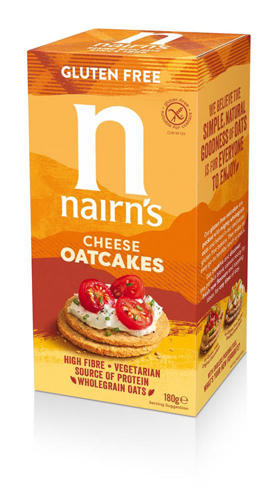Nairns GF Cheese oatcake 180G