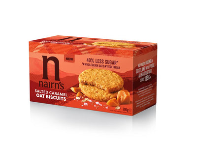 Salted Caramel Oat Biscuits 200g