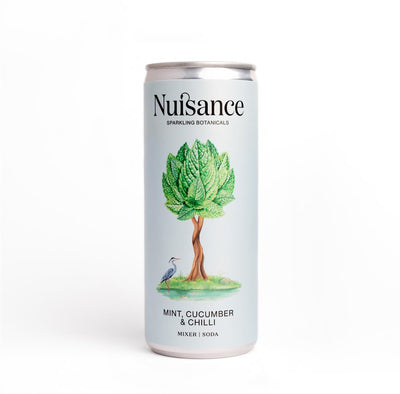 Nuisance Mint, Cucumber & Chilli Soda (250ml)