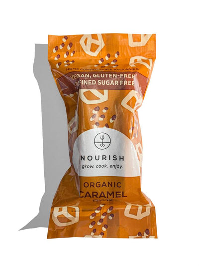 Nourish Organic Caramel Bar 60g