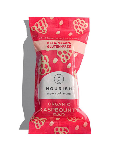 Nourish Organic Raspbounty Bar 60g