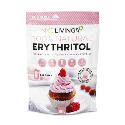 Erythritol Powdered Natural 0 Calorie Sweetener 200g