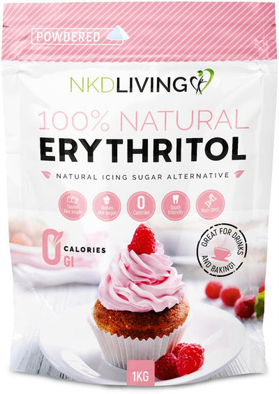 Erythritol Powdered Natural 0 Calorie Sweetener 1KG
