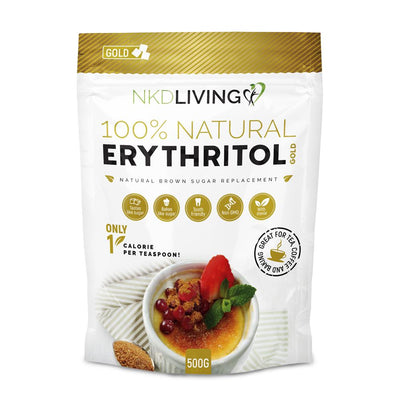 Erythritol GOLD Natural Low Calorie Sweetener 500g