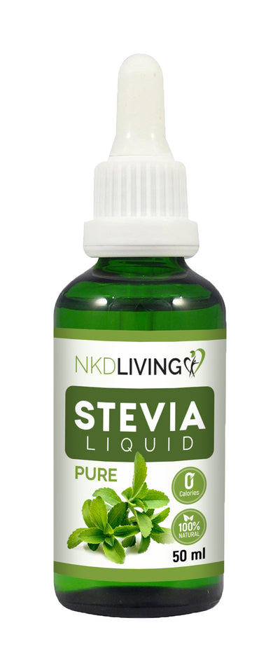 100% Natural Stevia Liquid Pure Sweetener 50ml