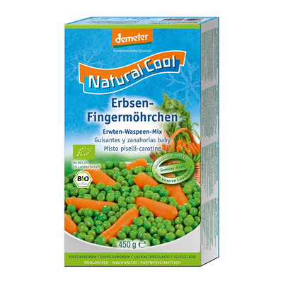 Organic Peas and Baby Carrots 450g