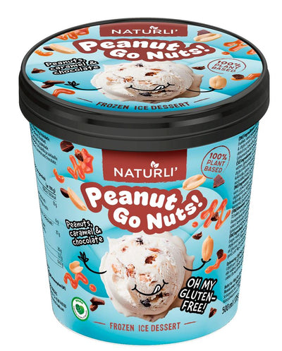 Peanut Go Nuts plant based Ice Cream 500ml