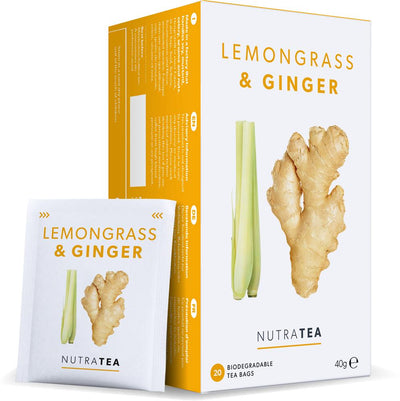 NutraTea Lemongrass & Ginger - 20 Tea Bags