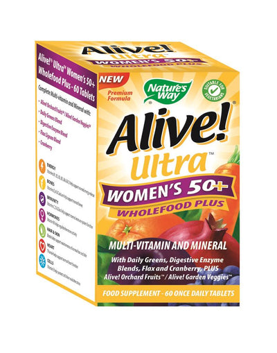 Alive! Ultra Women`s 50+ Multivitamin