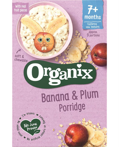 Banana & Plum Organic Baby Porridge 200g