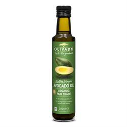 Organic Fairtrade Extra Virgin Avocado Oil 250ml