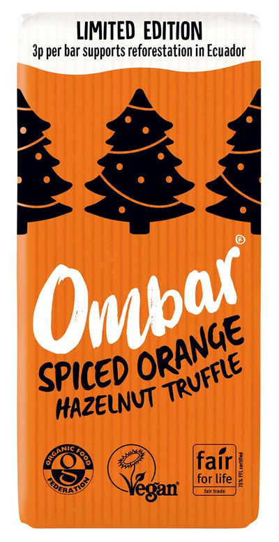 Spiced Orange Hazelnut Truffle Christmas Limited Edition 70g
