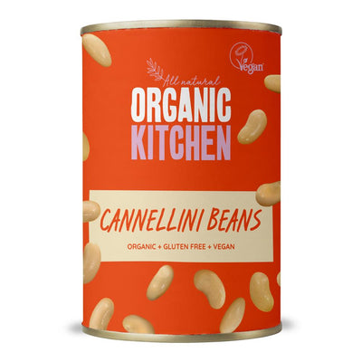 Organic Cannellini Beans 400g (Dented Tin)