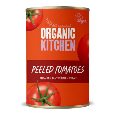 Organic Peeled Tomatoes 400g (Dented Tin)