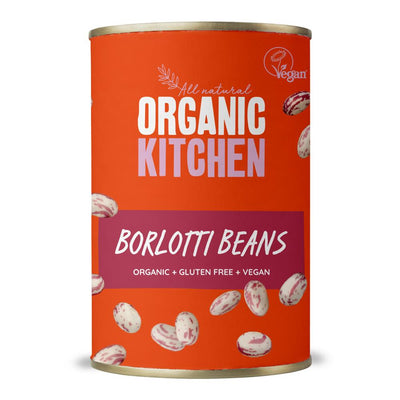 Organic Borlotti Beans 400g
