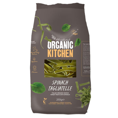Organic Italian Spinach Tagliatelle 250g