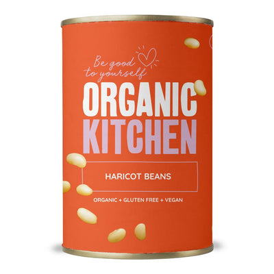 Organic Haricot Beans 400g (Dented Tin)