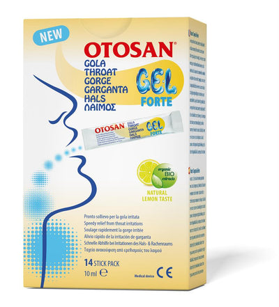 Otosan Natural Throat Gel ( 14 x 10ml sachets )