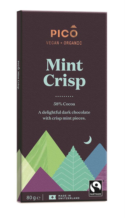 Pico Organic Mint Crisp Chocolate (80g)