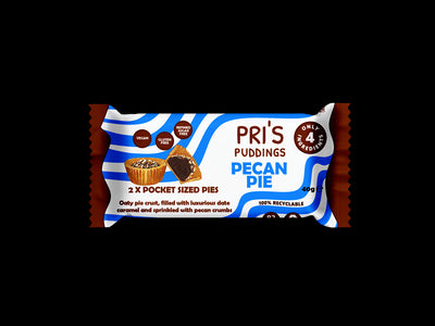 Vegan Pocket Sized Pies - Pecan Pie 48g