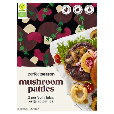 Organic Mushroom Patties 200g