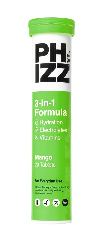 3in1 Hydration Electrolytes Vitamins - Mango - 20 Tabs