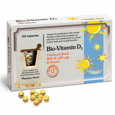Bio-Vitamin D3 (Cholecalciferol) - 20mcg - 800IU - 80 capsules