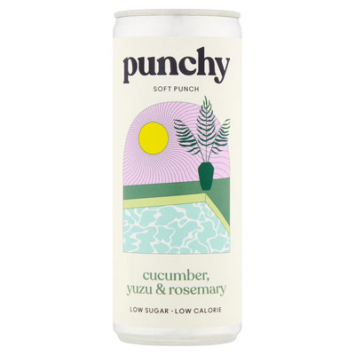 Punchy - Cucumber, Yuzu & Rosemary Drink 250ml
