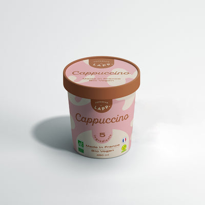 Organic Cappuccino Ice Cream 450ml