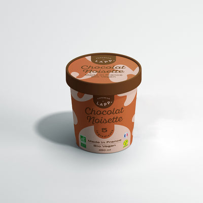 Organic Choc Noisette Chocolate-Hazelnut Ice Cream 450ml