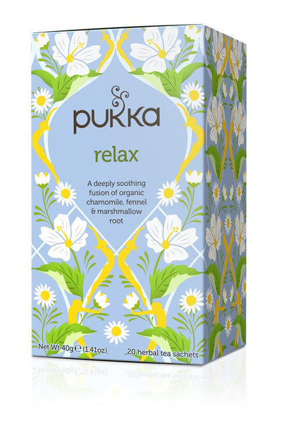 A soothing fusion of chamomile, fennel and marshmallow root