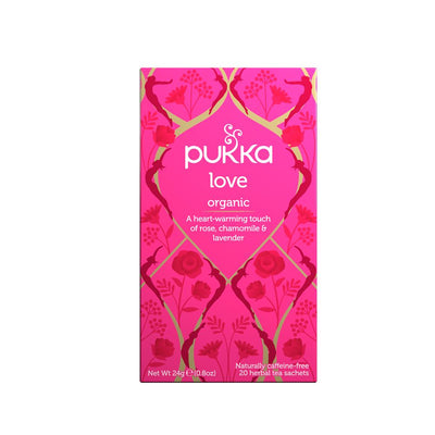 Pukka Organic Love Herbal Tea 20 sachets