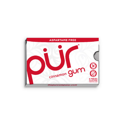 PUR Gum Cinnamon Blister 9 Pieces