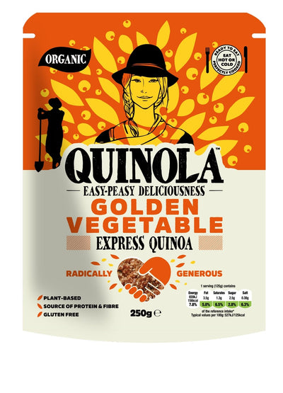 Organic Golden Vegetable Express Quinoa 250g