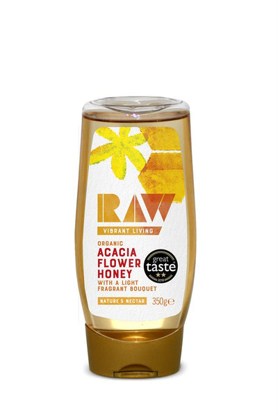 Organic Raw Acacia Honey 350g