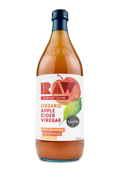 Organic Raw Apple Cider Vinegar with the Mother 1lt