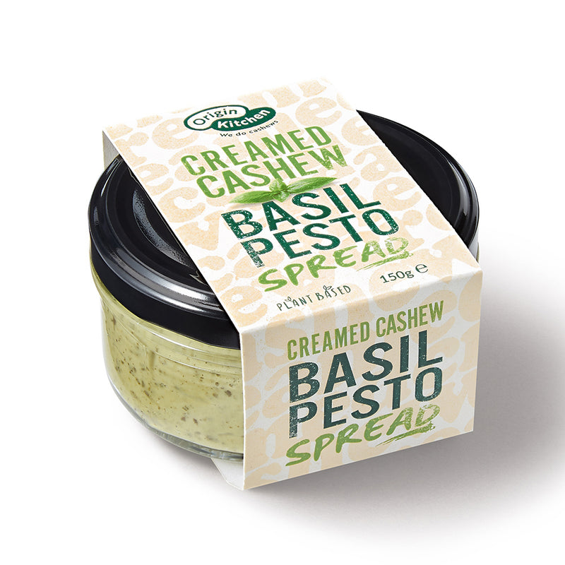 Creamed Cashew Basil Pesto Spread 155g