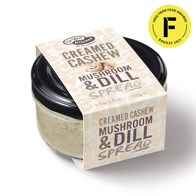 Creamed Cashew Mushroom & Dill Spread 155g