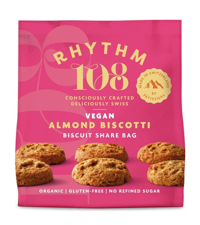 Almond Biscotti Tea Biscuit Share Bag 135g