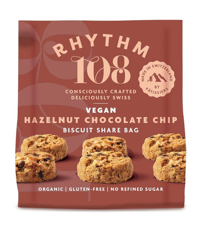 Swiss Vegan Hazelnut Chocolate Chip Share Bag 135g