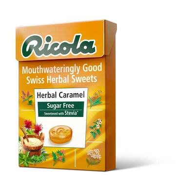 Herbal Caramel Sugar Free Box 45g
