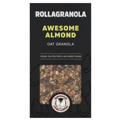 Awesome Almond Granola, Vegan with no added sugar 400g