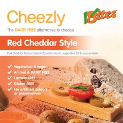 Red Cheddar Style Cheezly 190g