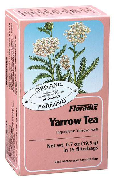Yarrow Organic Herbal Tea 15 filterbags
