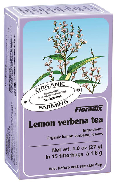 Lemon Verbena Organic Herbal Tea 15 filterbags