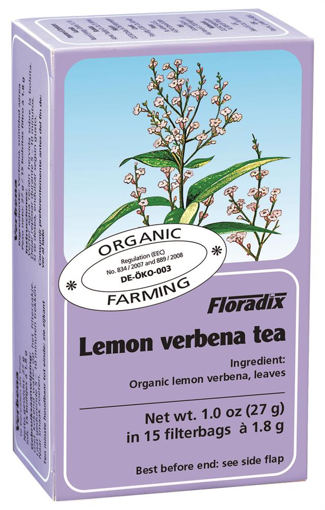 Lemon Verbena Organic Herbal Tea 15 filterbags