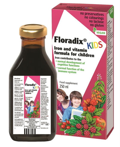 Floradix Kids Iron and vitamin formula for children 250ml
