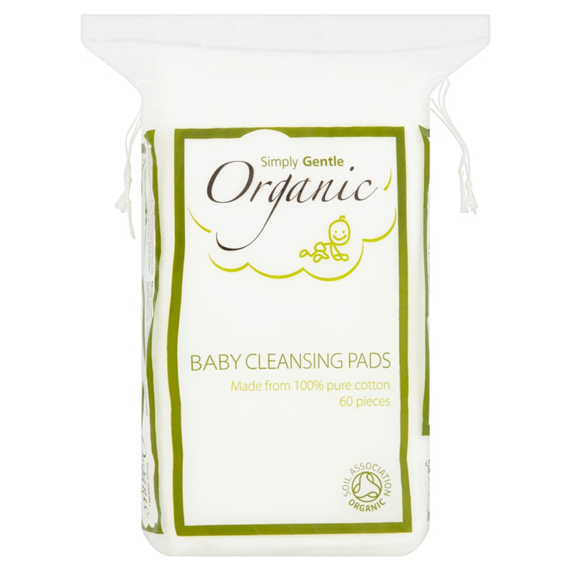 Organic Baby Cleansing Pads 60&