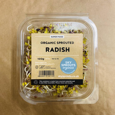 Organic Sprouted Radish 100g
